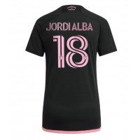 Inter Miami Jordi Alba #18 Auswärtstrikot Frauen 2023-24 Kurzarm